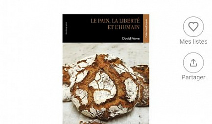Le paîn la liberté et l'humain 