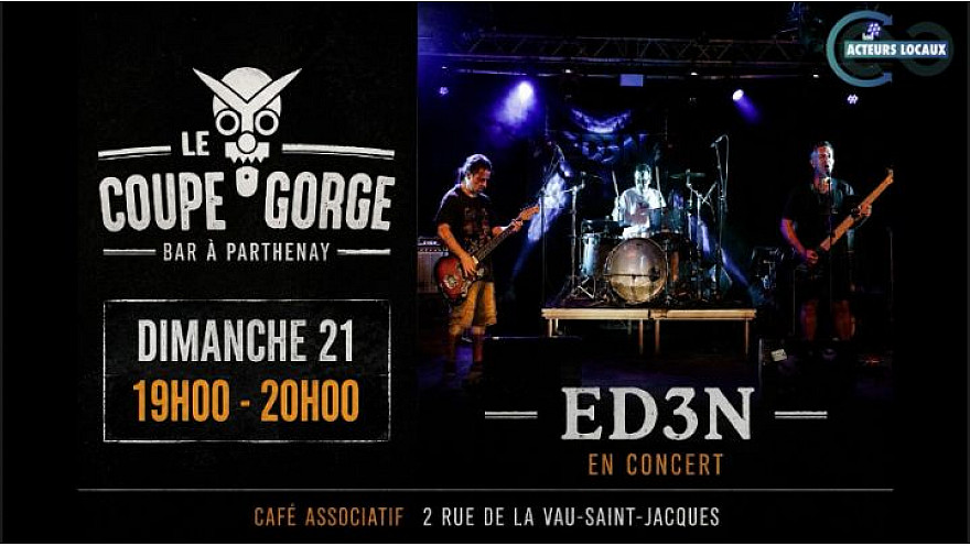 TV Locale Parthenay - à la Fête de la Musique 2026 avec Yvan DALAISON du groupe ED3N